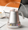 1200W, coffee brewing pot 0.8L / 27 oz gooseneck kettle, fast boiling LCD screen A1 H temperature control SUS304 food grade without BPA automatically