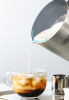 500WAutomatic milk heater cold / hot milk foam foam 300ml LED Touch cappuccino protein powder mixer cold foam 360¬∞, rotating base can adjust the temp