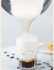 500WAutomatic milk heater cold / hot milk foam foam 300ml LED Touch cappuccino protein powder mixer cold foam 360¬∞, rotating base can adjust the temp