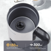 500WAutomatic milk heater cold / hot milk foam foam 300ml LED Touch cappuccino protein powder mixer cold foam 360¬∞, rotating base can adjust the temp
