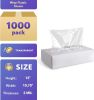 Pack of 1000 Deli and Bakery Wrap Plastic Sheets 12 x 10.75 Pop-Up Poly Sheets 12 x 10 3/4 Food Wrapping Sheets for Foodservice Applications; Sandwich