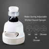 Kitchen Sink Faucet Sprayer 360¬∞ Rotating Water Tap Nozzle Filter Aerator Adjustable Faucet Head Pressurized Booster Attachment