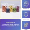 Pack of 1000 Polypropylene Zipper Bags 8 x 8. Thickness 2 mil. Clear Seal Top Bags 8x8. High Clarity Food Storage Bags for Industrial; Food Service.