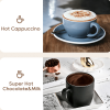 500WAutomatic milk heater cold / hot milk foam foam 300ml LED Touch cappuccino protein powder mixer cold foam 360¬∞, rotating base can adjust the temp